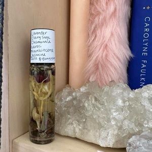 Gorgeous handmade floral essential oil roller